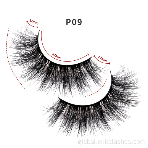 Short Eyelashes 10 mm false lashes short fluffy eyelashes Supplier